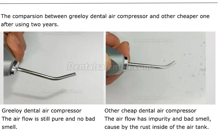 Greeloy® GA-62Y Dental Silent Air Compressor With Drier